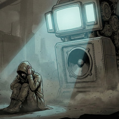 The Man Cowered In Fear