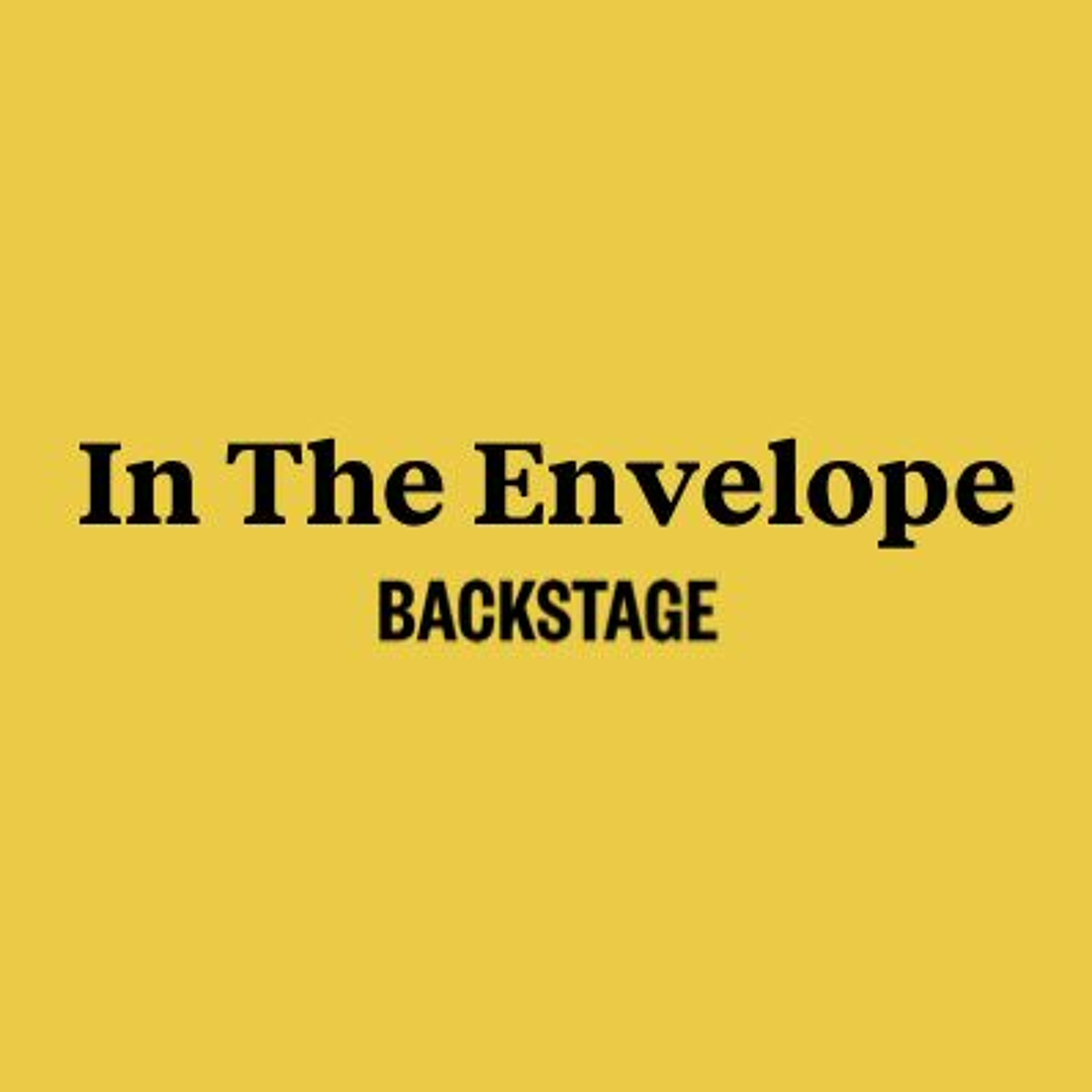 In the Envelope: The Actor’s Podcast