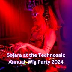 Solara at the Technosaic Annual Wig Party 2024