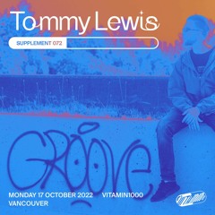 Tommy Lewis – Supplement 072