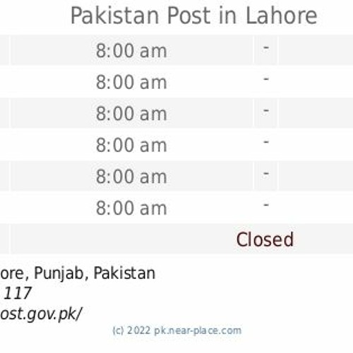 stream-postal-or-zip-code-lahore-johar-town-new-by-jennifer-listen
