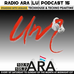 UM Tech House & Techno podcast 15 for radio ARA LU