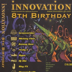 Mampi Swift @ Innovation 8th Birthday, 5 May 2002