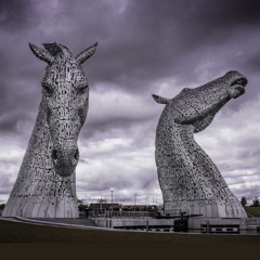 the Kelpies