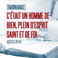 Mardi 30.09.2025 • Être "REMPLI.E du SAINT ESPRIT et de FOI"