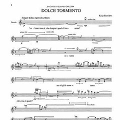 Dolce Tormento - Kaija Saariaho