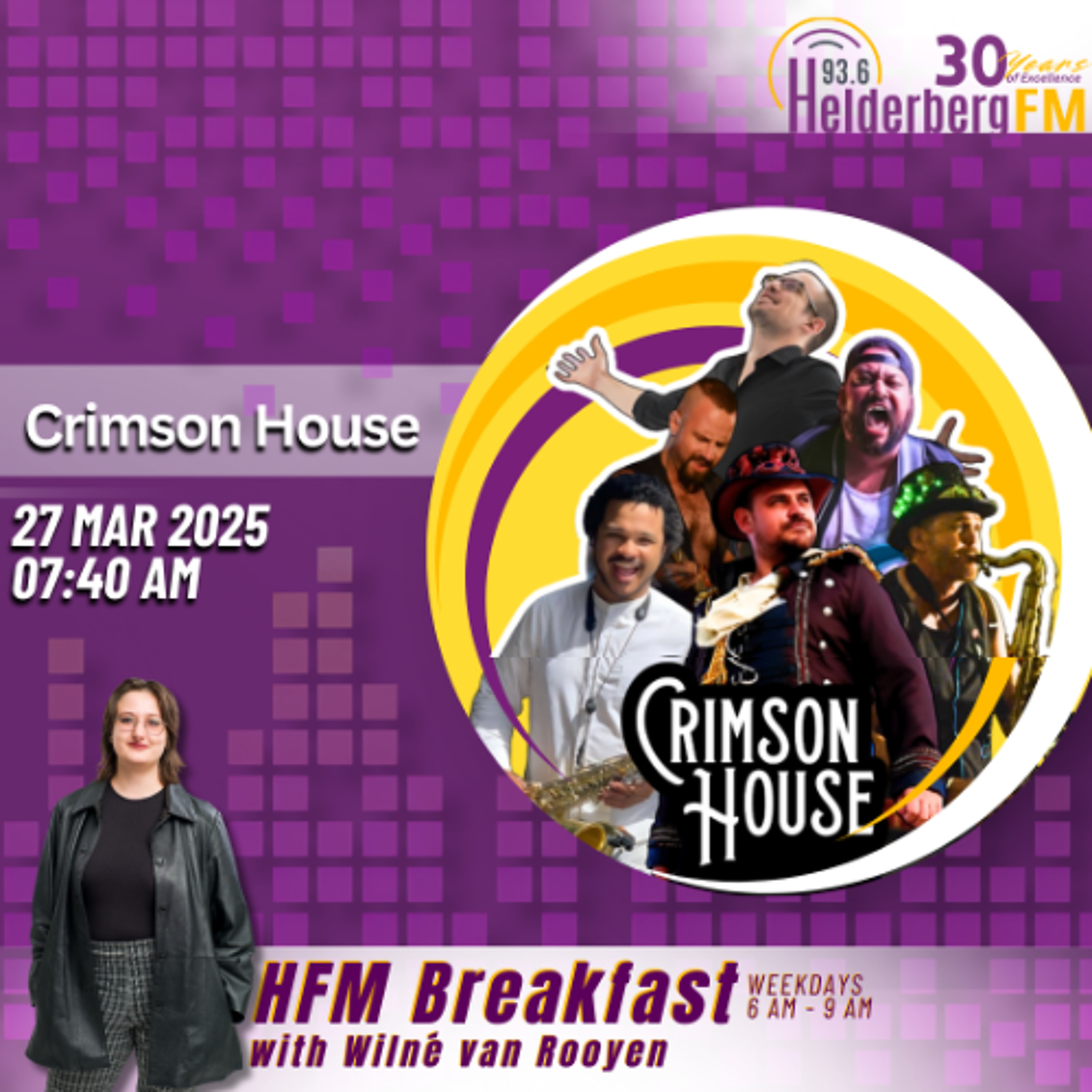 Crimson House On #HFMBreakfast episode artwork