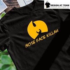 Nose face killah Wu-tang clan logo shirt