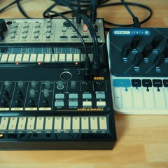 DARK AMBIENT JAM with KORG VOLCA KEYS BEATS and MODAL CRAFT SYNTH 2 0