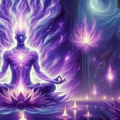 Meditace č. 1 - Fialový Plamen