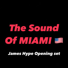 The Sound of Miami - Opening set for James Hype