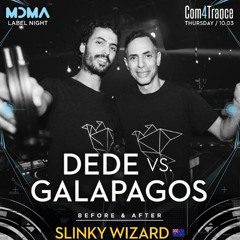 DJ DEDE & DJ GALAPAGOS  SET AT COM4TRANCE 2016