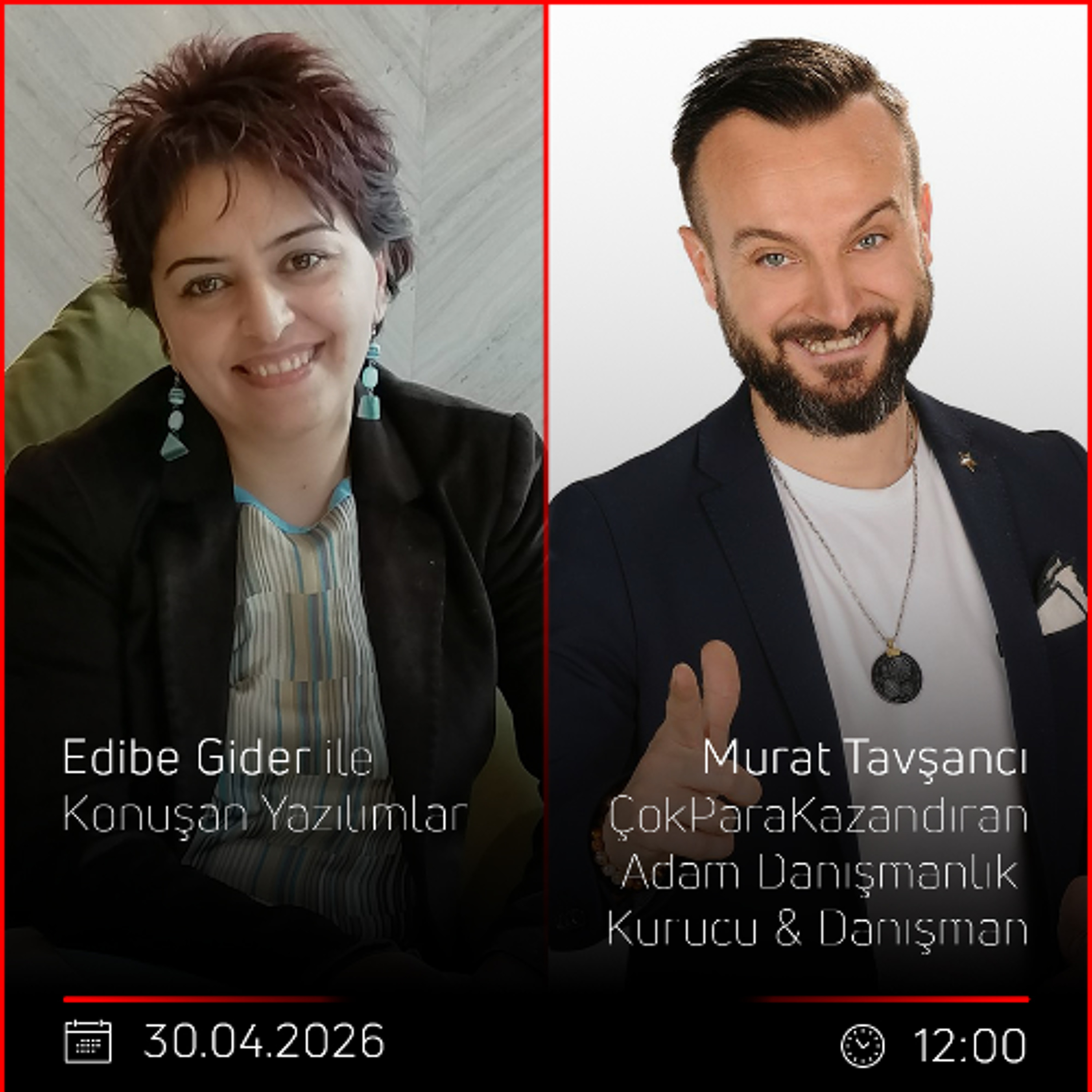 Murat Tavşancı – Edibe Gider ile Konuşan Yazılımlar episode artwork