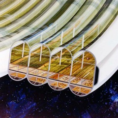 Quarantaene Tag 2: Space colonies of the future as imagined by me in the 2020s