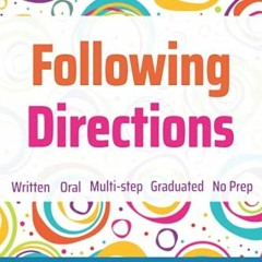 VIEW EBOOK 🗂️ Following Directions (Grades 3-6 + SPED): Six-Minute Thinking Skills b