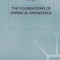 read✔ The Foundations of Empirical Knowledge