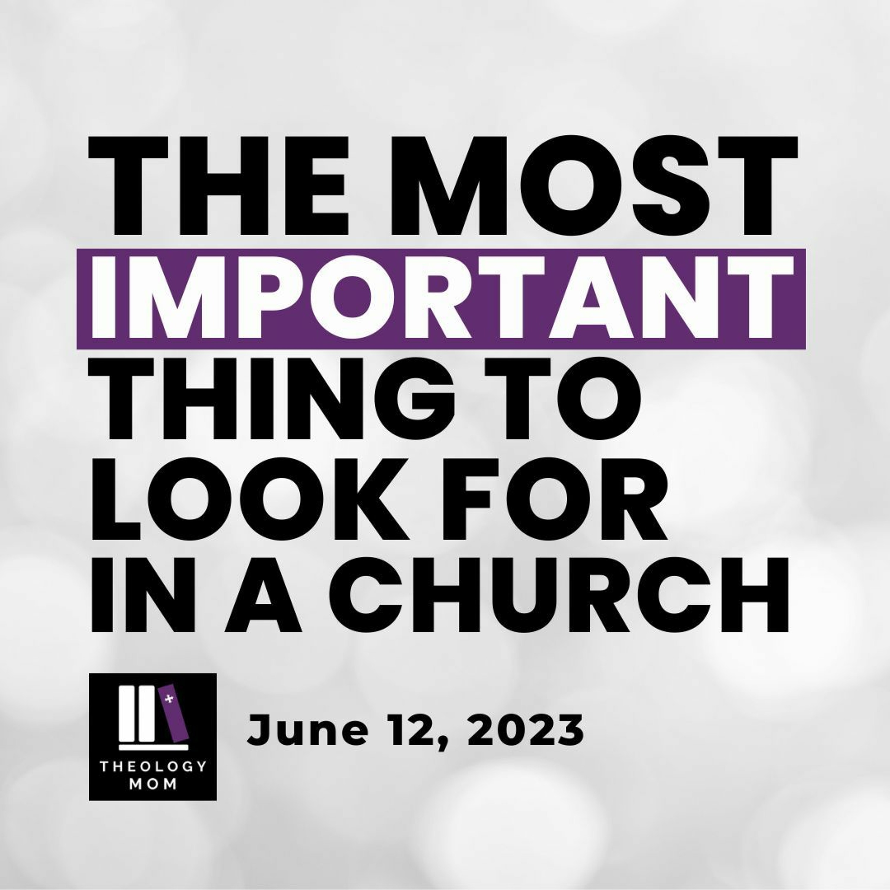 What to Look For in a Church