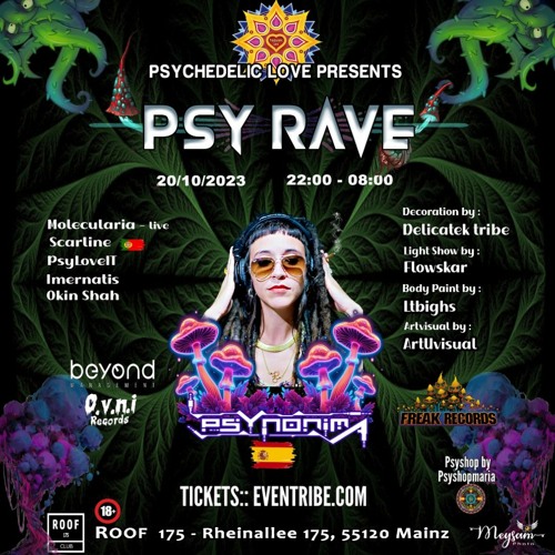 Set at PSY RAVE w/Psynonima -Psytrance 140-145bpm