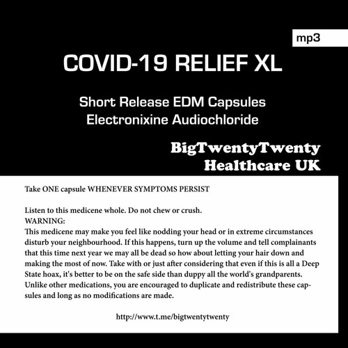 2020-04-09 - BigTwentyTwenty @ BigTwentyTwenty - Coronovirus Treatment - DRUM & BASS Mix, Part 04