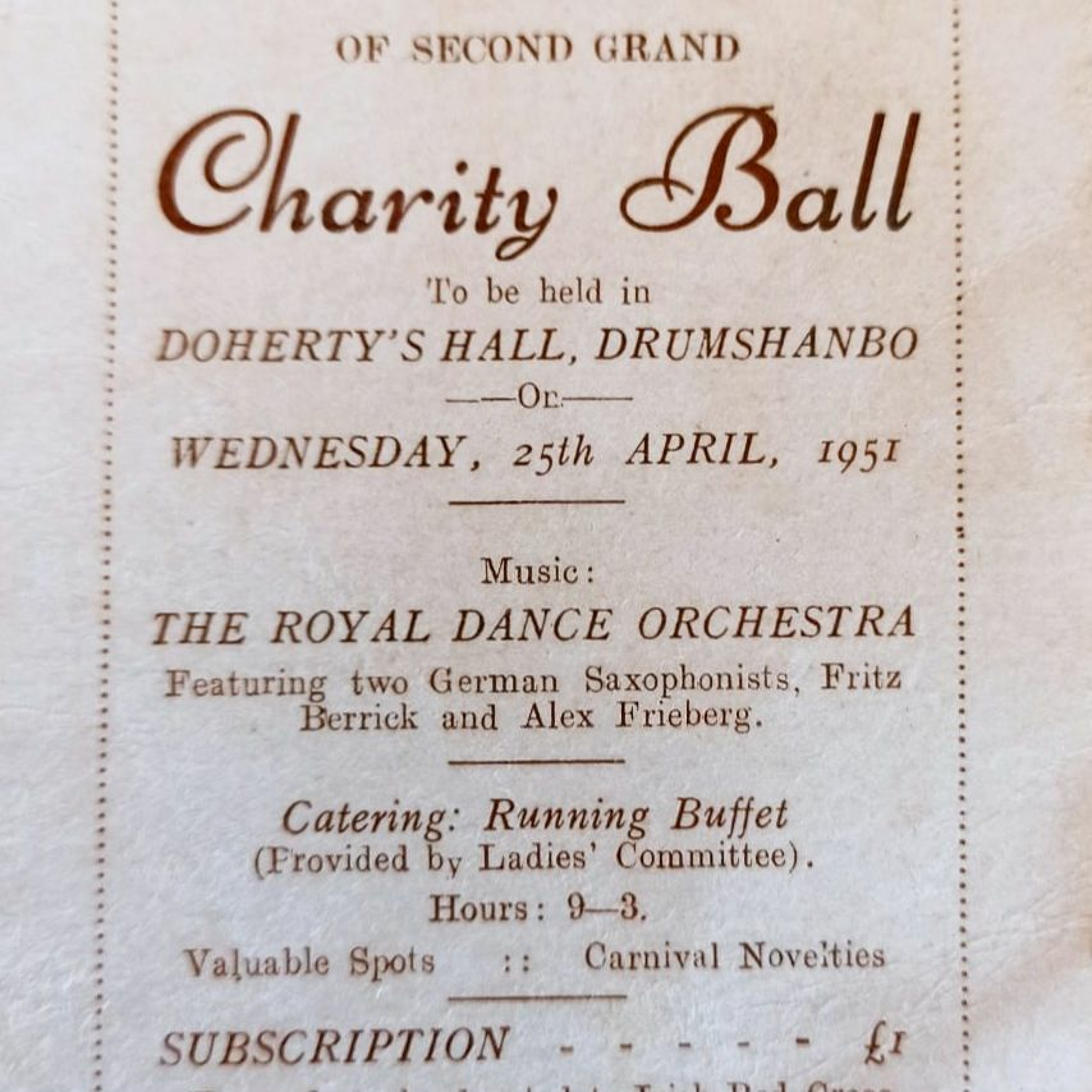Showband & Ballroom Show Part 1 (December 2020) episode artwork
