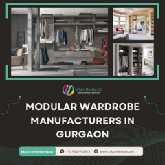 Top Wardrobe Manufacturers in Gurgaon - Urban Design Co.