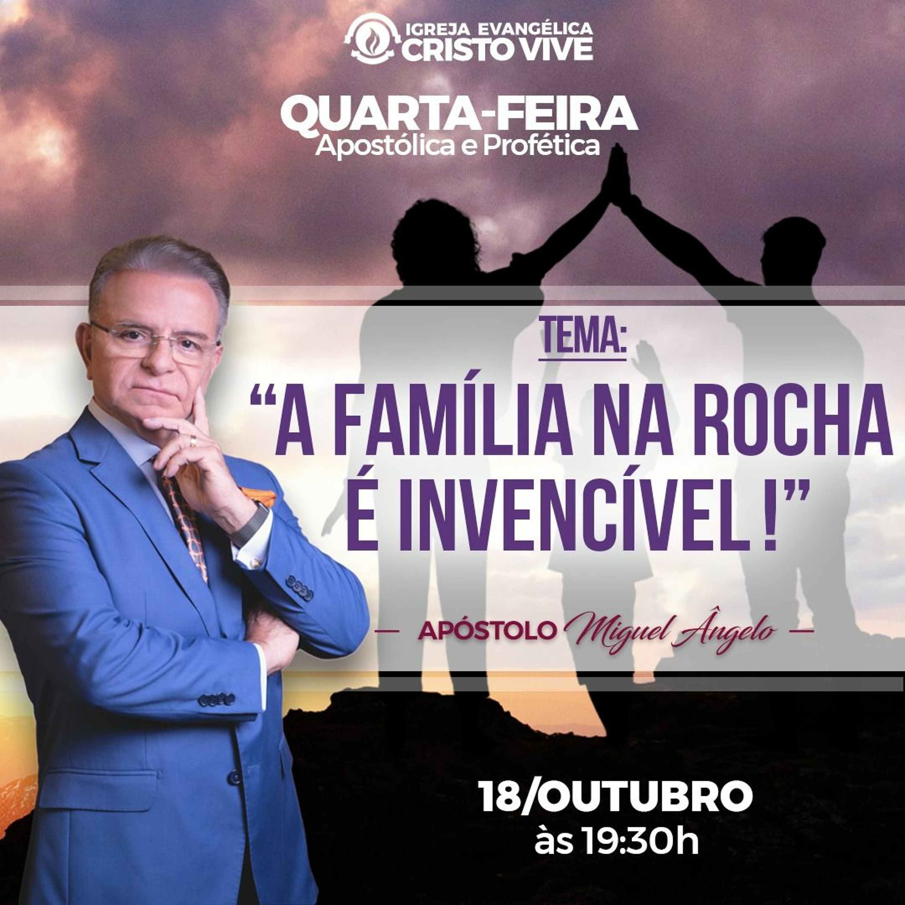 Igreja Evangélica Cristo Vive - Ap. Miguel Ângelo