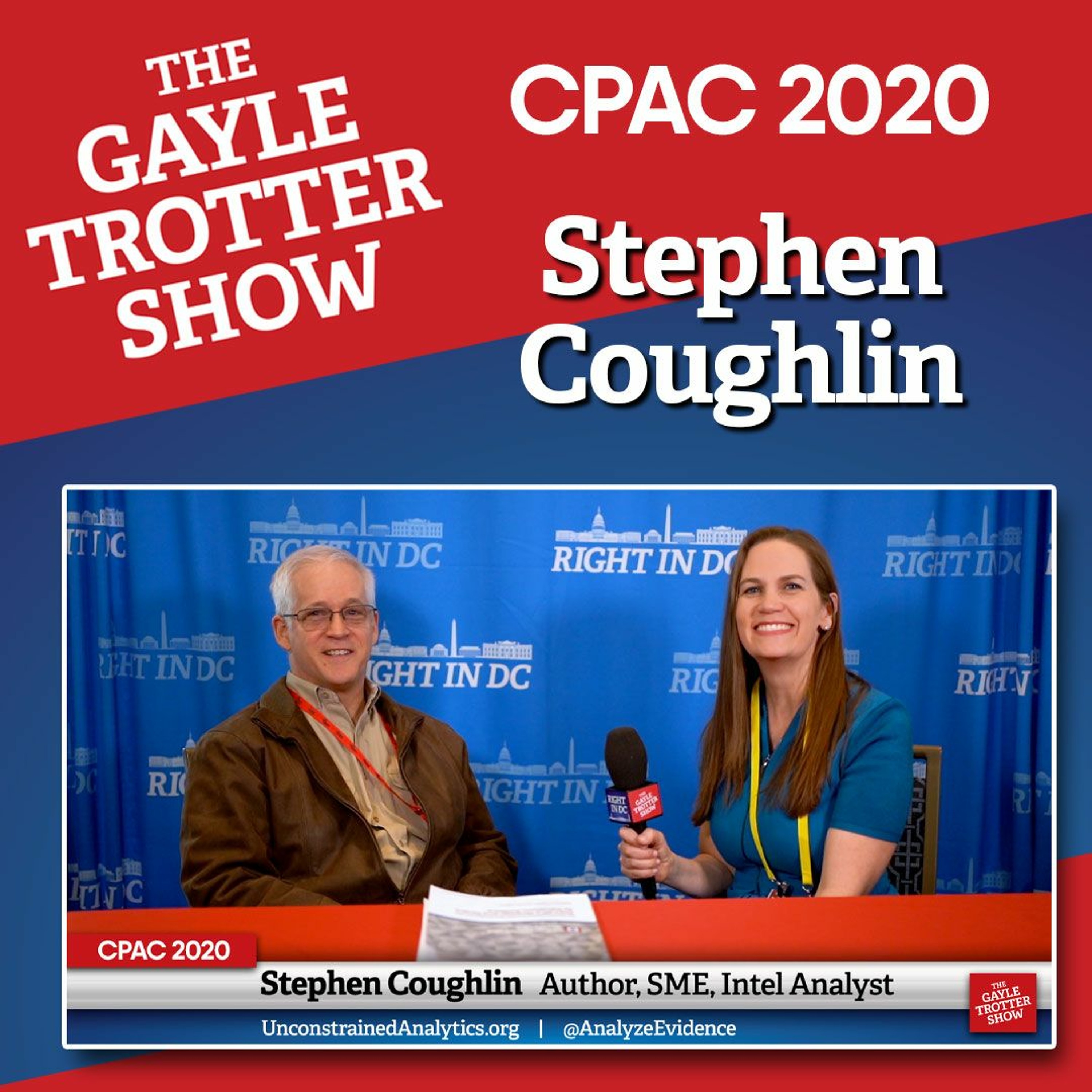 Interview at CPAC 2020 with Stephen Coughlin: Why we need to re-remember the mis-remembered Left episode artwork