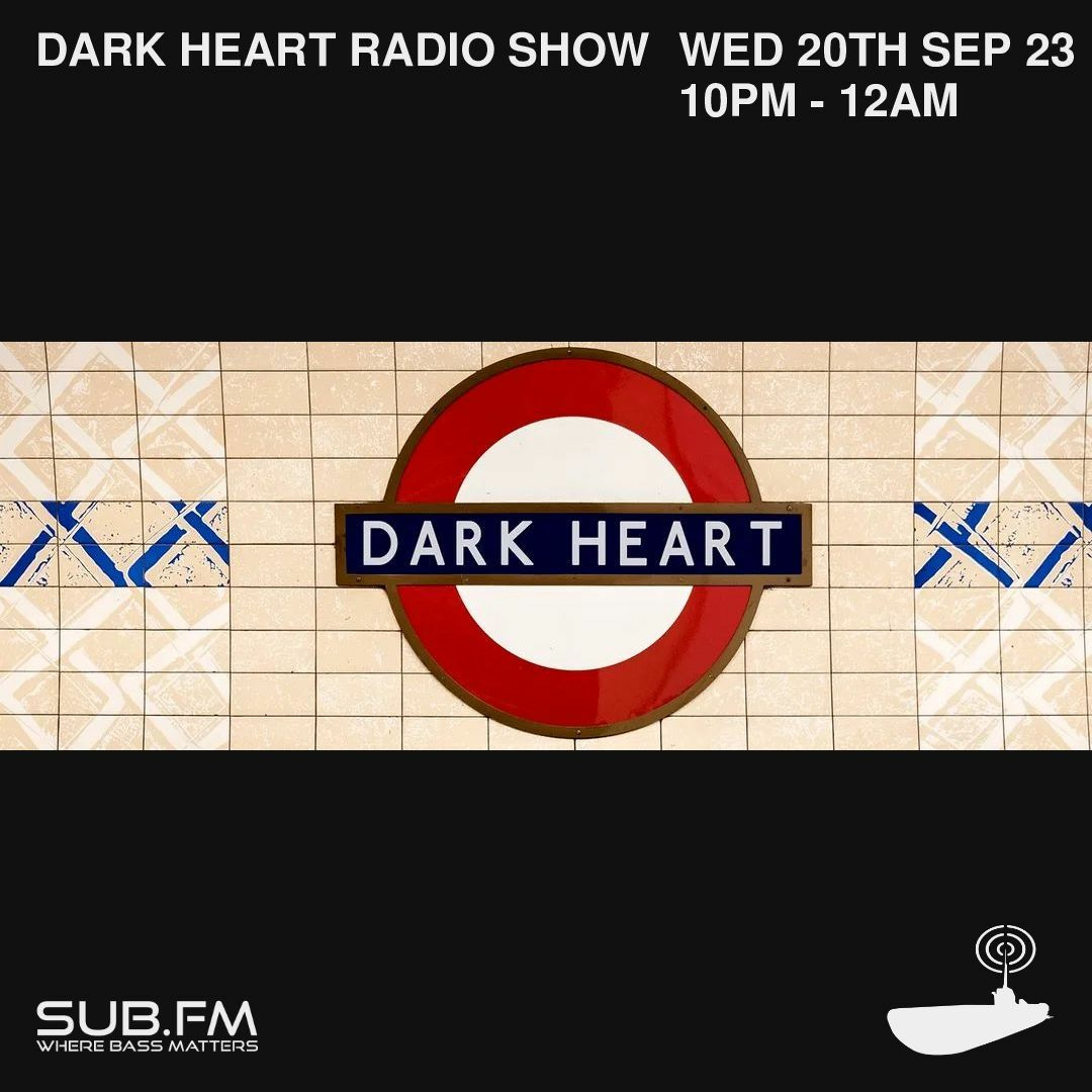 Dark Heart Radio Show with Patros15 and My Name is SP - 20 Sep 2023