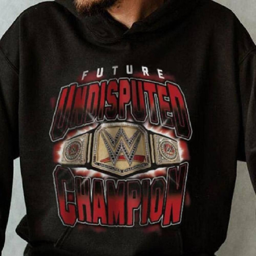 Preschool Black Future Undisputed Wwe Universal Champion T Shirt