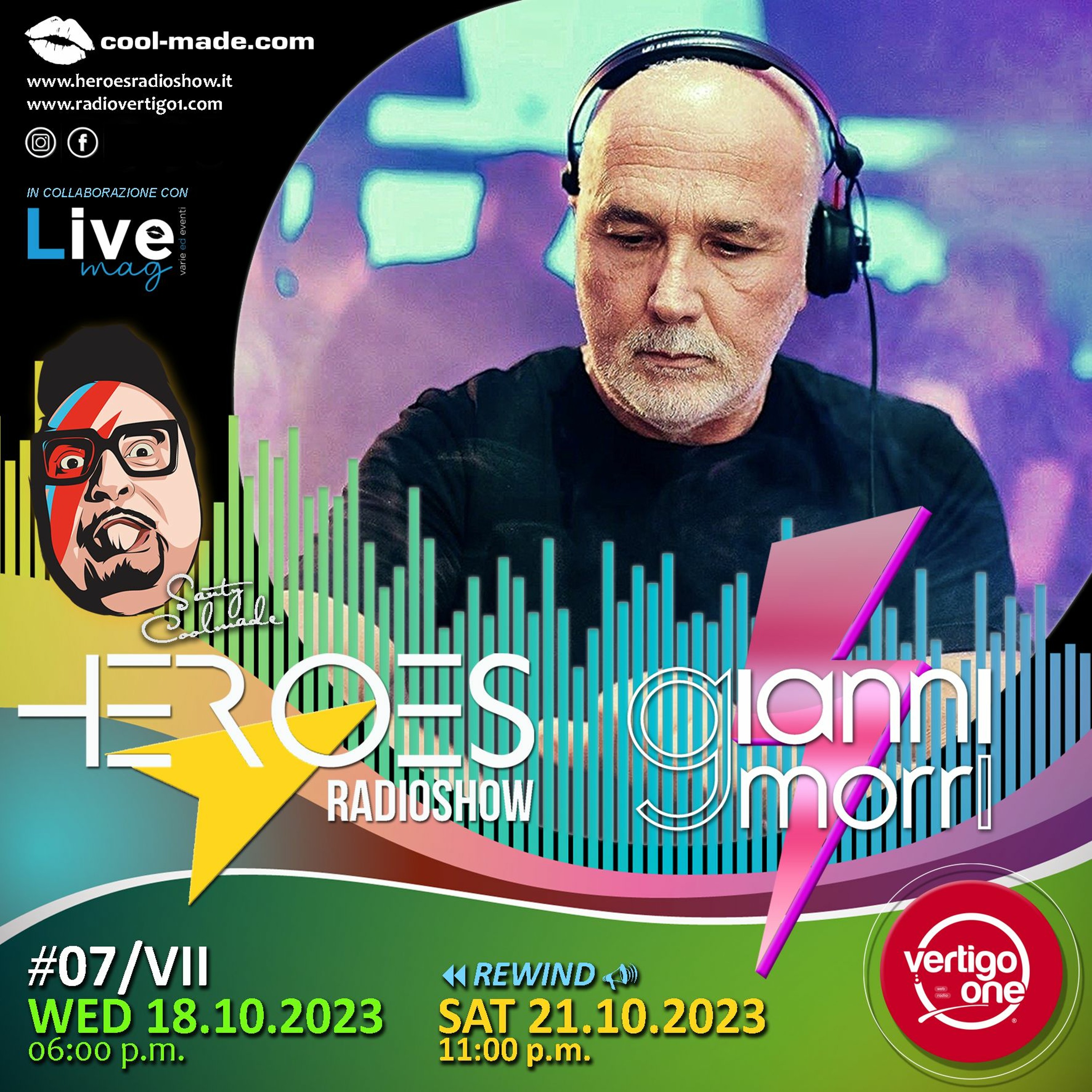 07/2023-24> HEROES RadioShow - Special Guest GIANNI MORRI episode artwork