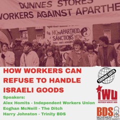 How Workers Can Refuse To Handle Israeli Goods with The IWU