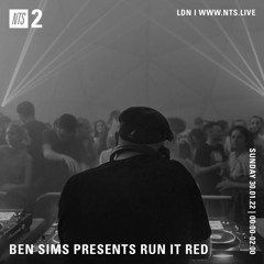 BEN SIMS Pres RUN IT RED 85. Jan 2022