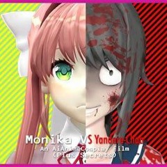 Monika vs. Yandere-Chan ~(DDLC vs Yandere Simulator )