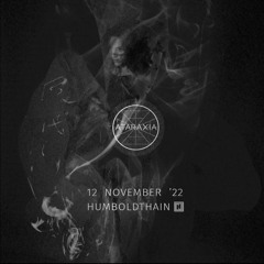 Velo99 (hedonism b2b Käthe) @ ATARAXIA x Humboldthain Club [12.11.2022]