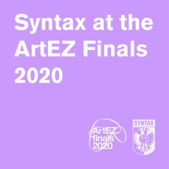 Syntax at the ArtEZ Finals 2020