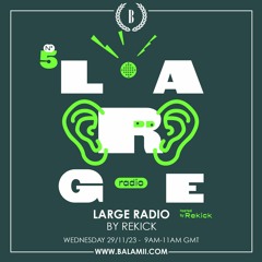 LARGE RADIO w/ REKICK - November 2023