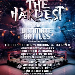 The Hardest pres. The Ultimate Battles - Warm-Up Mix - Restricted vs. Illicit-R