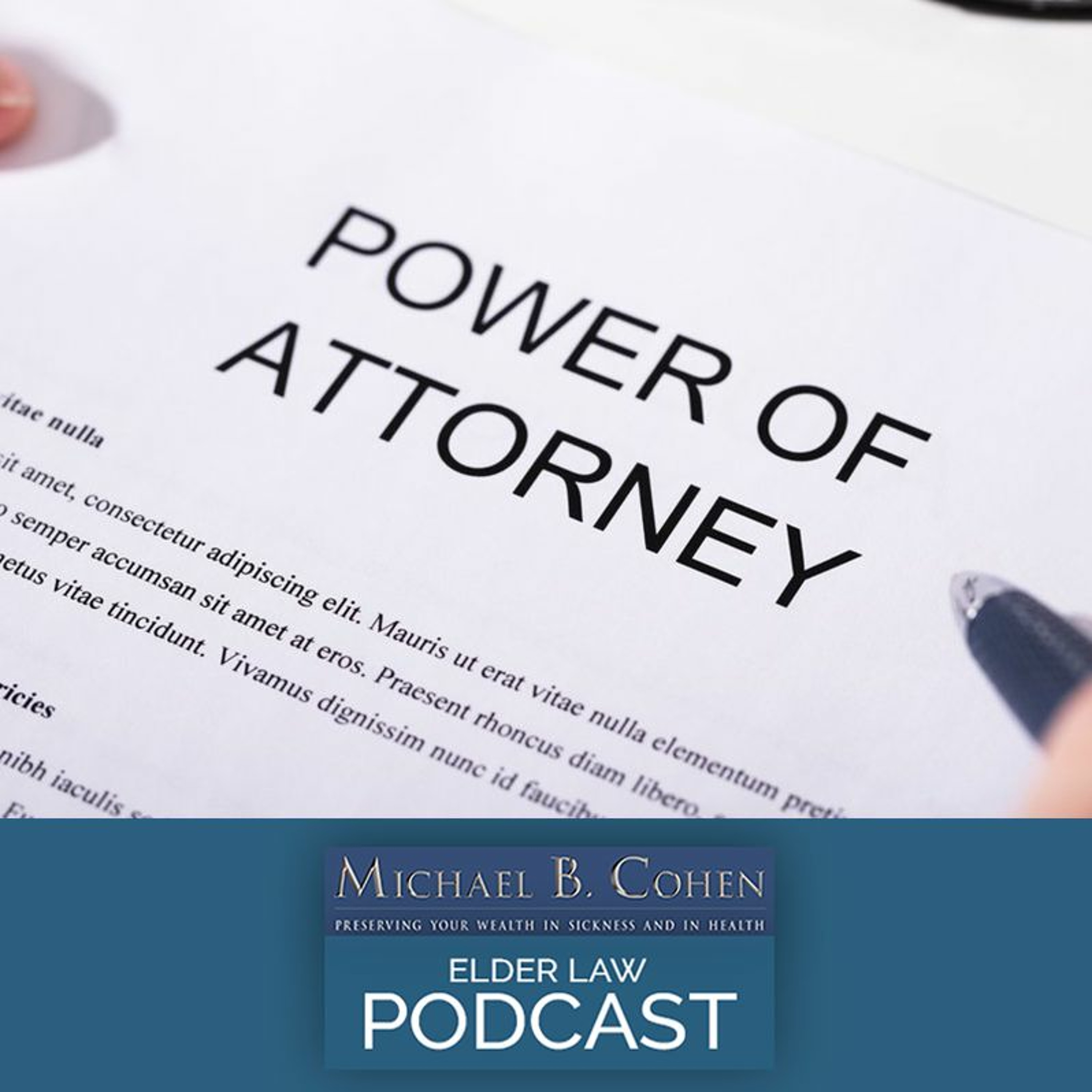 Using Power of Attorney for Interspousal Transfers has Legal Issues | 10.9.21 episode artwork