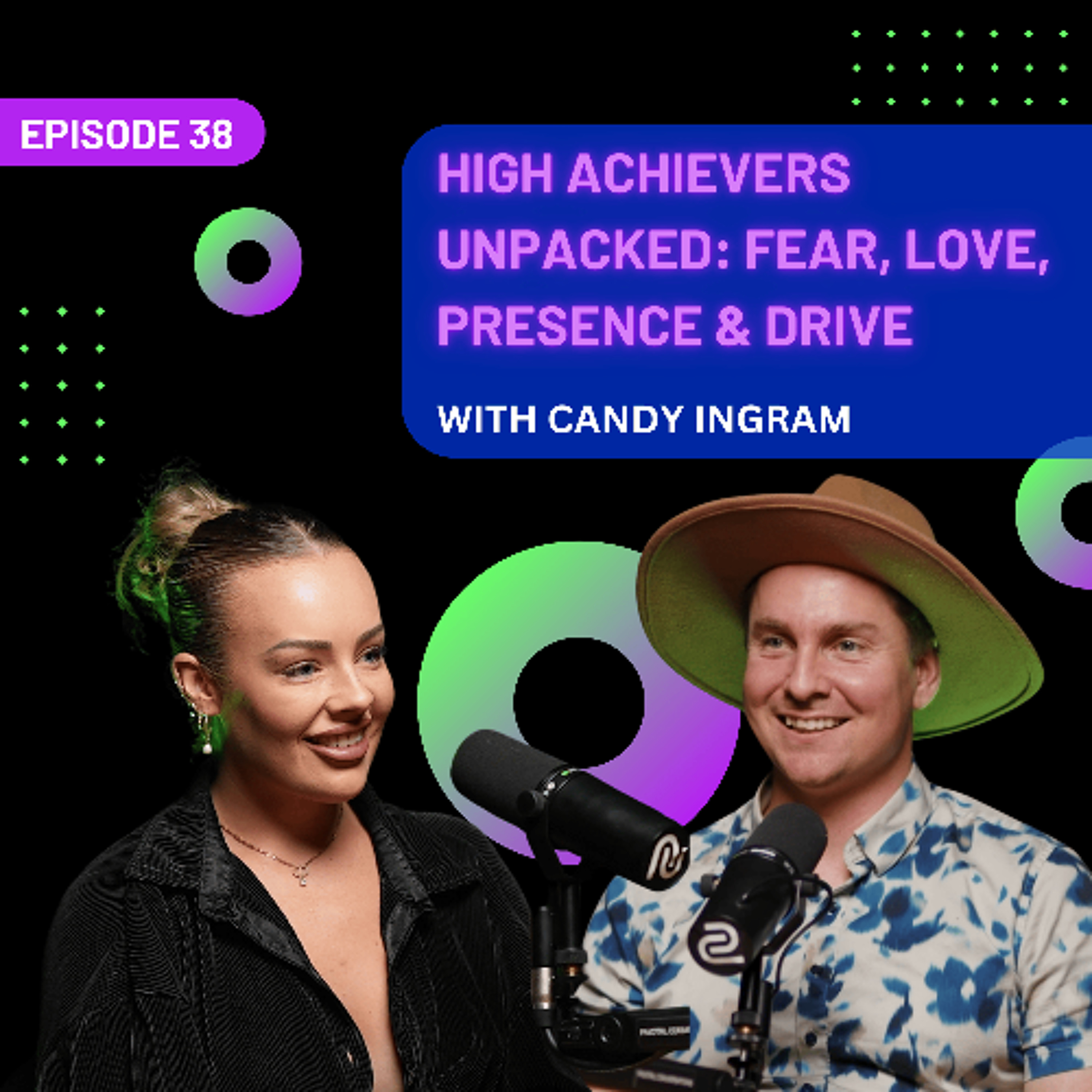 EP 38 – High Achievers Unpacked: Fear, Love, Presence & Drive with Candy Ingram with Candy Ingram