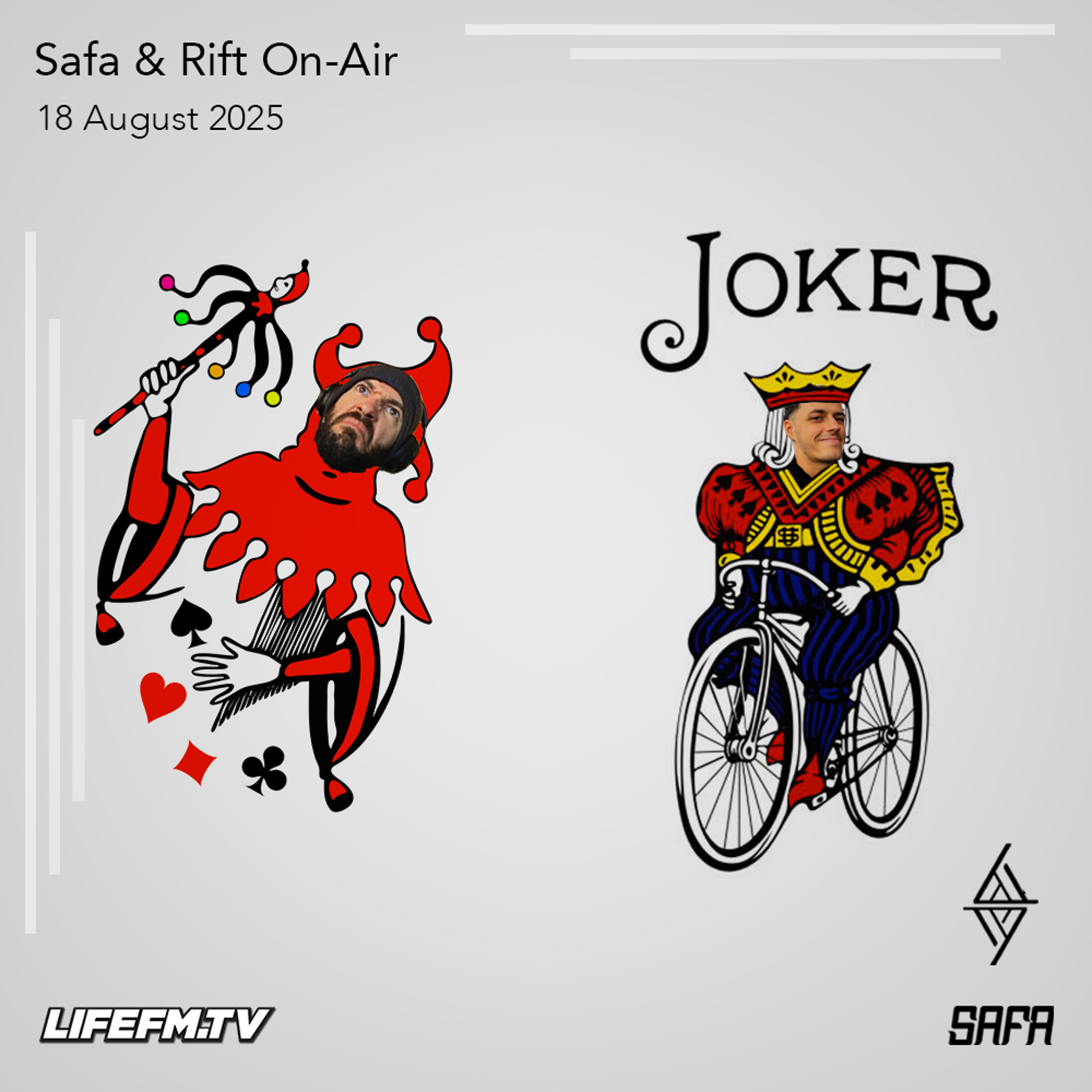 Safa & Rift On-Air - Episode 19 [August 2025] episode artwork