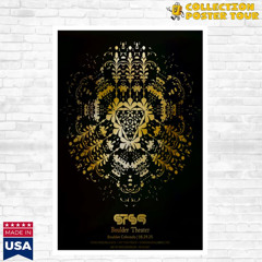 STS9 Boulder CO August 29 2025 Concert Poster