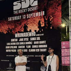 ClaudioCox y Tascky @ SDL The Rocky Desert Ibiza