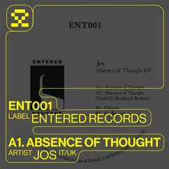 PREMIERE: A1. Jos - Absence Of Thought (ENT001)