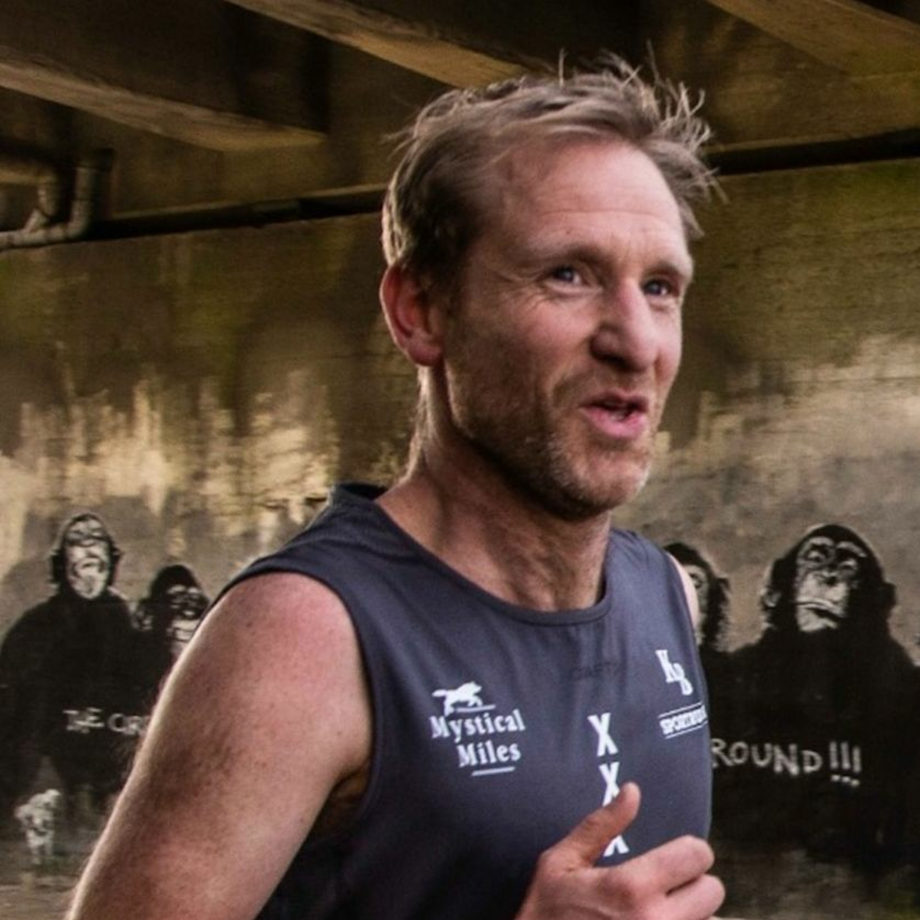 Klaas en Koen lopen weg