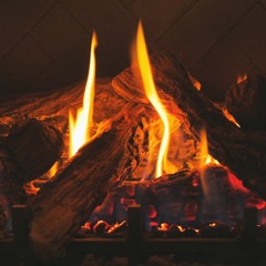 Intense Chills From Fireplace White Noise (75 Minutes)