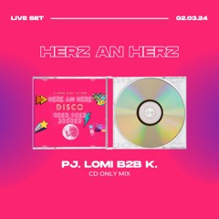 LIVE (Only CDs) - Herz An Herz B2B PJ.LOMI (02.03.2024) - @chekov