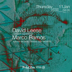 David Leese @ Amsterdam Techno Sessions, John Doe - Amsterdam (11-01-2024)