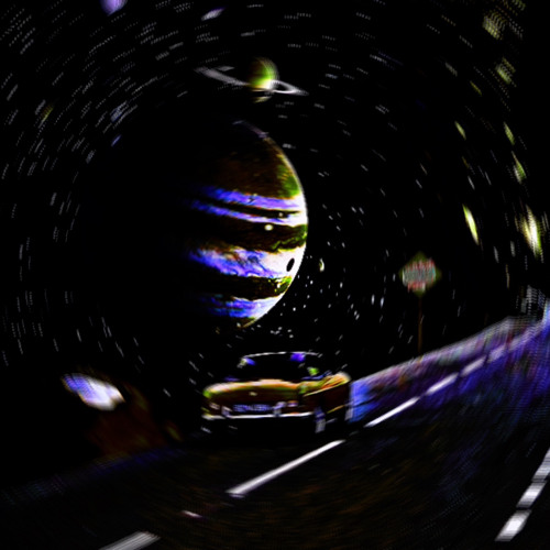 Tha purple X Enzo Za in space