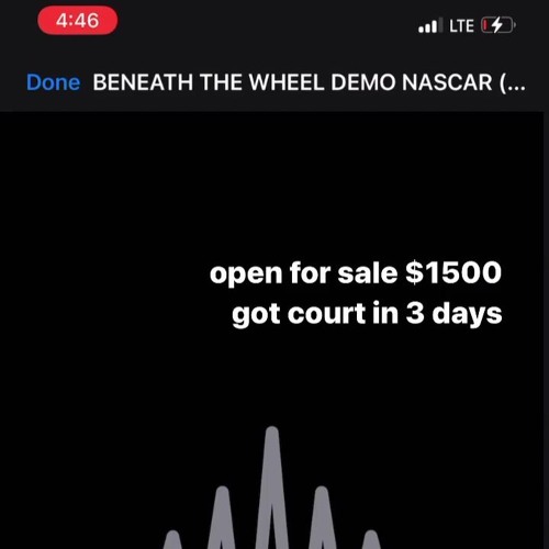Nascar Aloe - Beneath the wheel (snippet)