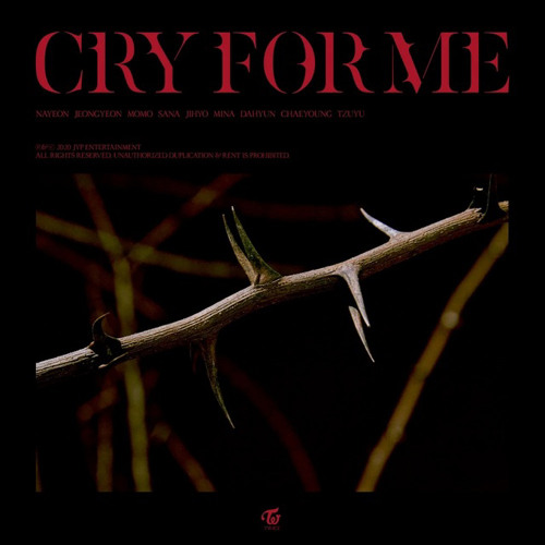 Cry For Me TWICE instrumental